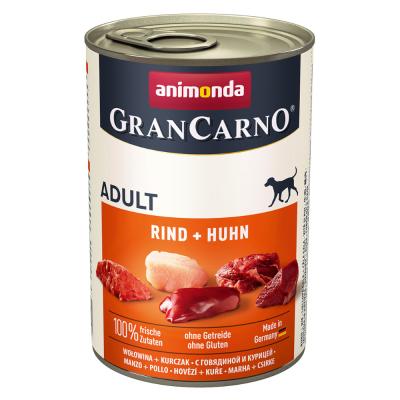 24x400g animonda GranCarno Original Adult Marha & csirke nedves kutyatáp