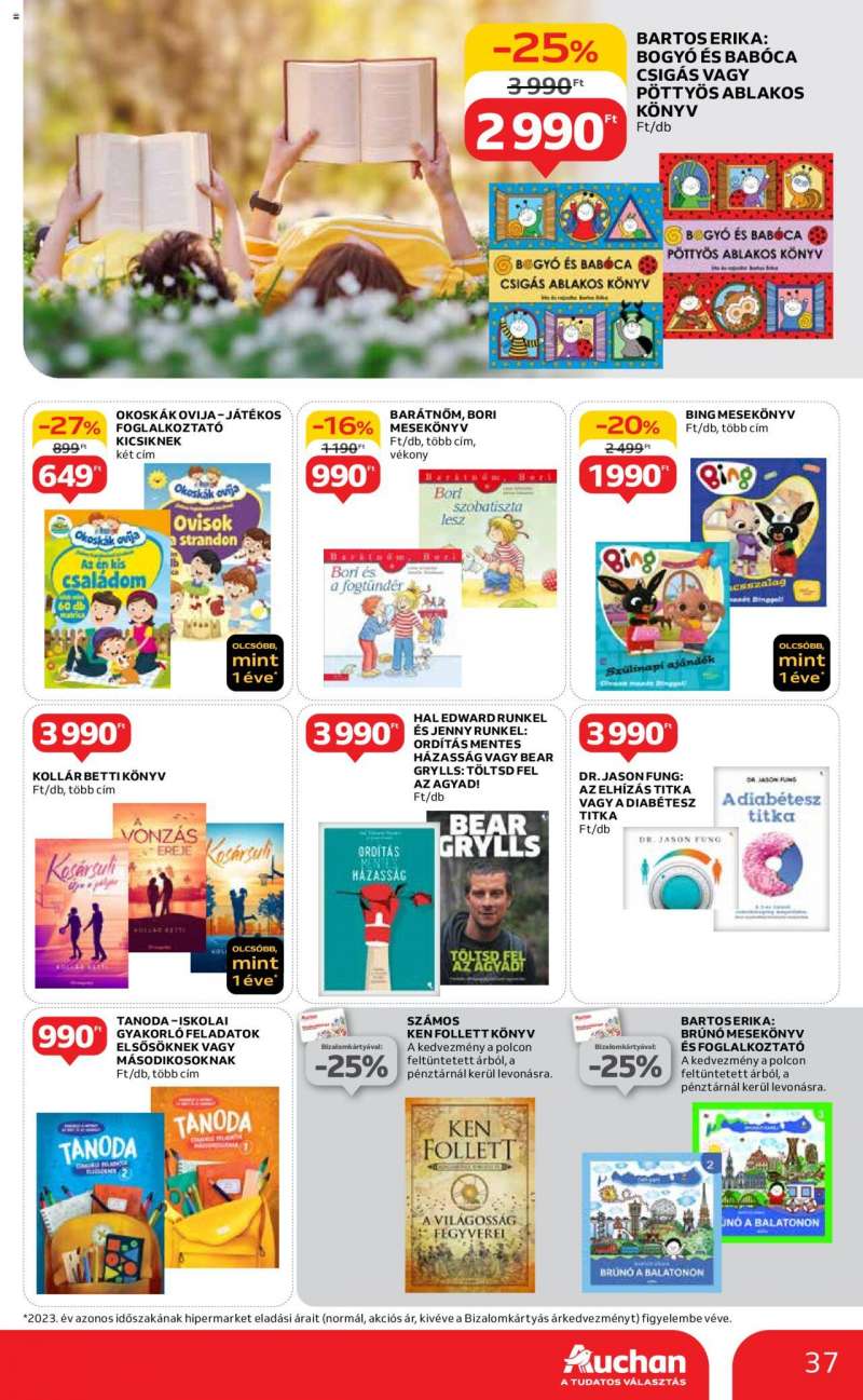 Auchan Akciós Újság Auchan 37 oldal